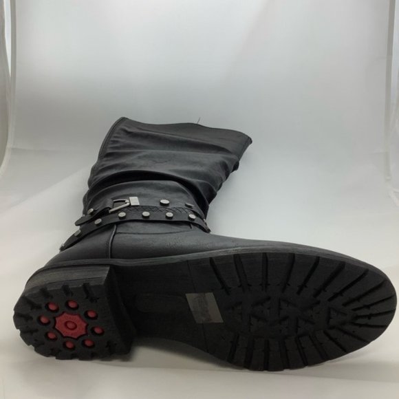 NEW ReLife Debra Knee High Boot in Black - Picture 11 of 11